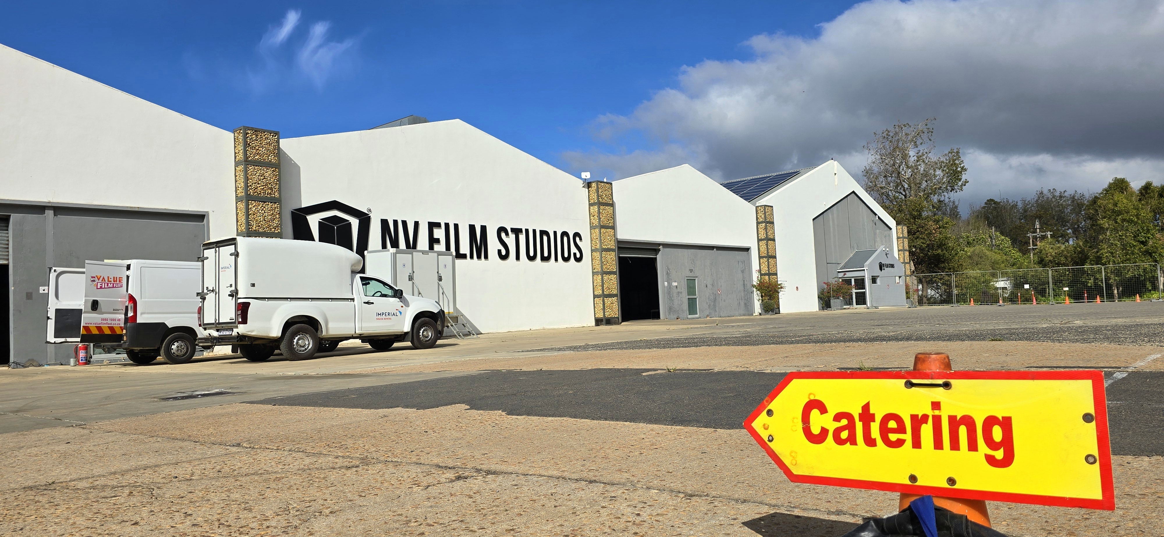 NV Film Studios stage exteriors and production yard